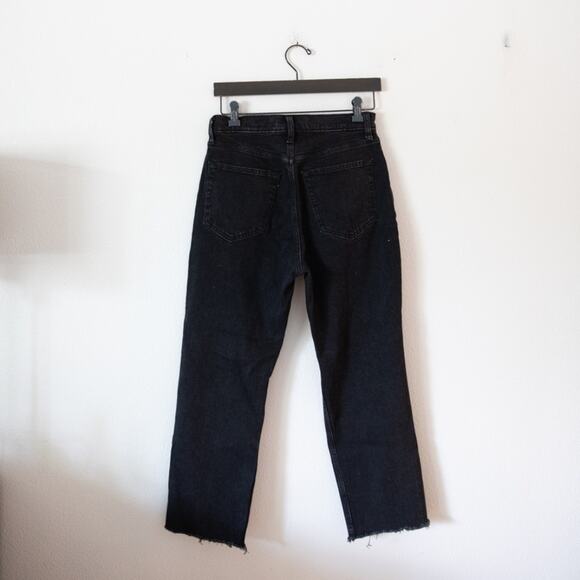 Abercrombie And Fitch The Ankle Straight Ultra High Rise Jeans - Picture 4 of 4